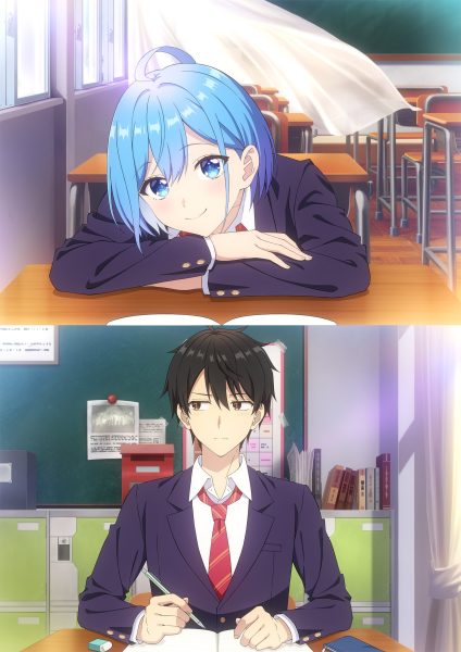 动画《男女之间的友情存在吗？（不，不存在！！）》公开主视觉图