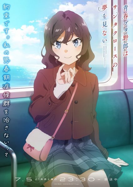 电视动画《青春猪头少年不会梦到圣诞服女郎》公开“自家女学生篇”视觉图