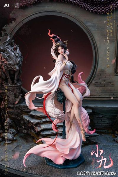 PIJI发布《糖王周毅原创系列》灵狐契约-小九模型手办