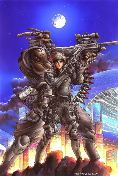 士郎正宗（Masamune Shirow） — 未来美学的缔造者