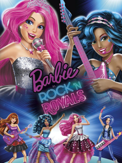 芭比之公主和摇滚训练营 中文配音